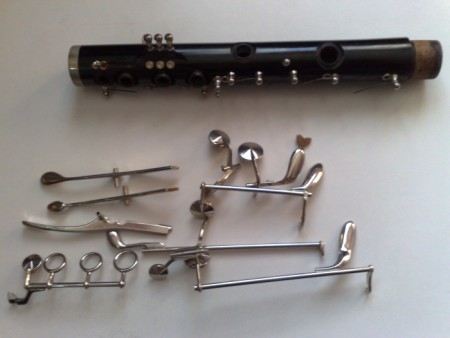 Oprava klarinetu Amati